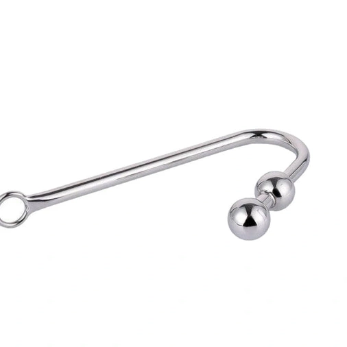 Balls Steel Anal Stainless Pleasurable 4417 Hook Two 1110
